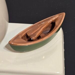 Nora Fleming Mini Can You Canoe Green Boat A177 Summer Fun ~ More Available